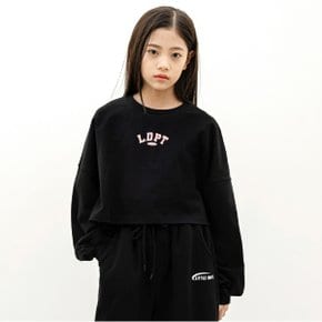 레이어드 크롭 티셔츠 Black_P360151885