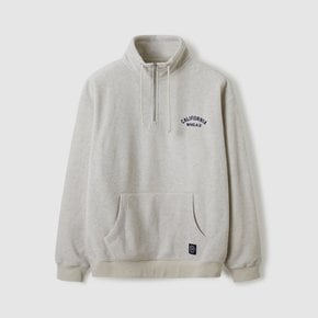 Fleece Pocket Half Zip-up  WHMAE4V31U