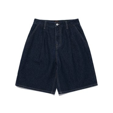 LEE 우먼 베이직 데님 쇼츠 인디고 다크 LE2502IS70ID