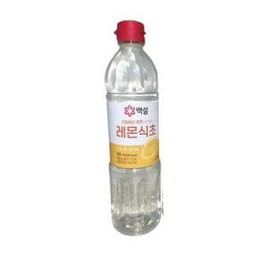 백설 지중해산 레몬으로 만든 레몬식초 900ml (S29534982)