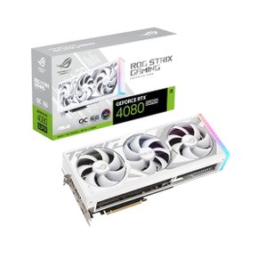 에이수스/ASUS ROG STRIX 지포스 RTX 4080 SUPER O16G GAMING OC D6X 16GB White