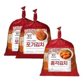 종가집 포기김치1kg x 2 총각김치 900g x 1 코스트코