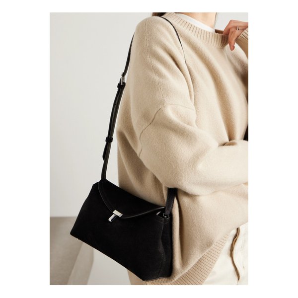 티락 스웨이드 클러치 다크 브라운 1647597323454134