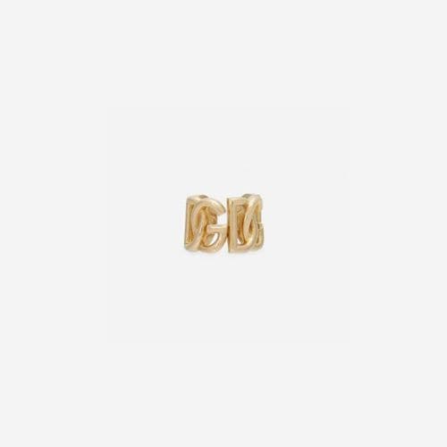 (W) 돌체 앤 가바나 DG 로고 이어커프 이어링 골드 (W) Dolce  Gabbana Earcuff Earrings With D