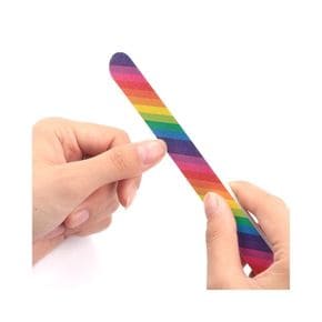 네일아트 레인보우 파일