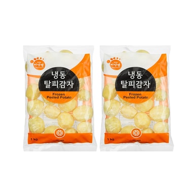 마당발 냉동 알감자 (탈피,베트남, 1KG), 2개