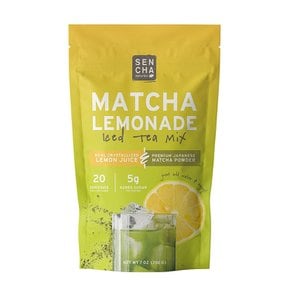 Sencha Naturals말차 레모네이드 차 믹스 정통 일본 녹차 가루 레몬 주스 500g