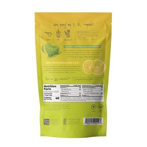 Sencha Naturals말차 레모네이드 차 믹스 정통 일본 녹차 가루 레몬 주스 500g