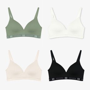 에스까다 커버업 노와이어 브라 4Colors