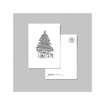 프레젠트엣 시그니처 엽서_크리스마스