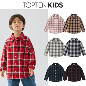 26년F/W (공용) 플란넬 오버핏 셔츠 MKG4WC3302