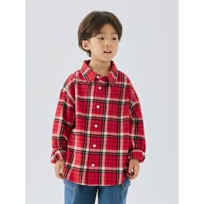 26년F/W (공용) 플란넬 오버핏 셔츠 MKG4WC3302