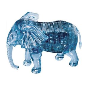 40피스 크리스탈퍼즐 - 코끼리 (블루)