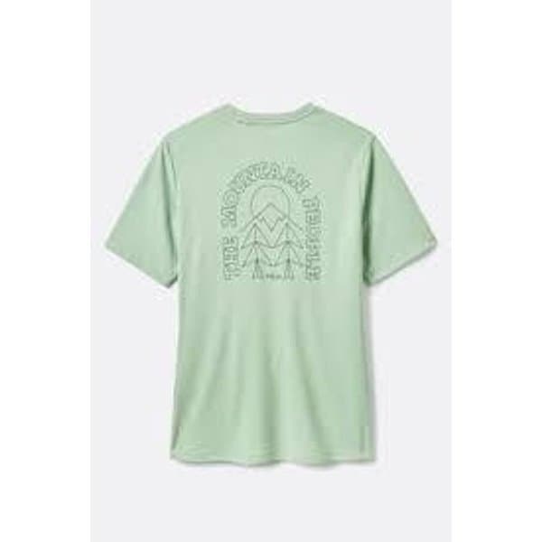 26SS 랩 트레이닝 티셔츠 QCC64FGR FIG GREEN DOM