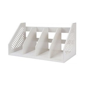 카파맥스 4단책꽂이 아이보리 450x210x225mm (1개입) 책상책꽂이 책상위책꽂이 미니책꽂이