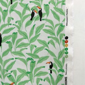 [Fabric] 하와이새 - 파라다이스 스토리 패턴 코튼