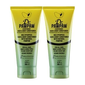 Dr. PAWPAW 닥터포포 에브리바디 헤어&바디 200ml 2팩