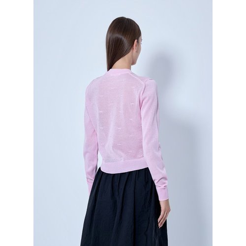 [해외배송] PRETTY 보우 니트 가디건 2.26KNI52006 CBFLOH CARDIGAN B0112317761