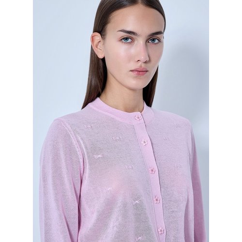 [해외배송] PRETTY 보우 니트 가디건 2.26KNI52006 CBFLOH CARDIGAN B0112317761