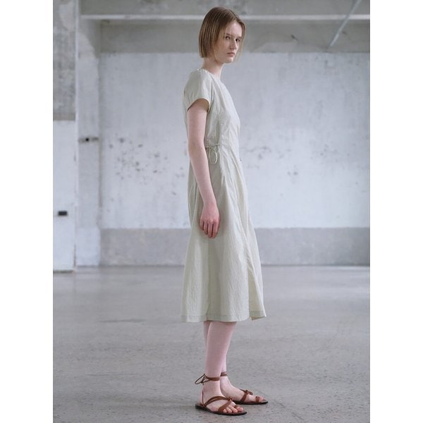 String Detail Long Dress  Light Green (KE6371M09H)