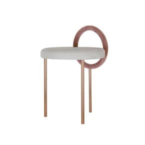 Hoop Stool_ Pink