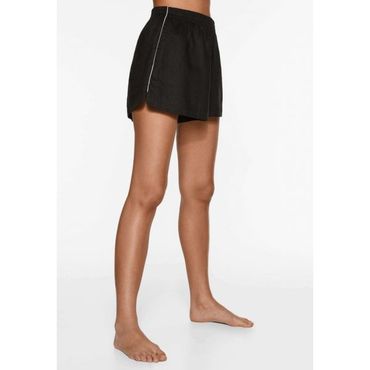 이스퀘어 4773684 OYSHO WITH PIPING - Shorts black