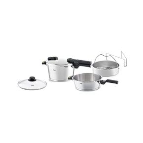 독일 휘슬러 압력밥솥 Fissler Vitaquick Green Pressure Cooker Set 5 Pieces 4.5 L Diameter 2