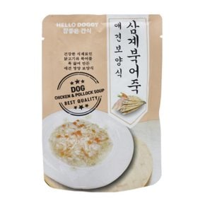 참좋은간식 애견보양식 삼계북어죽 80g