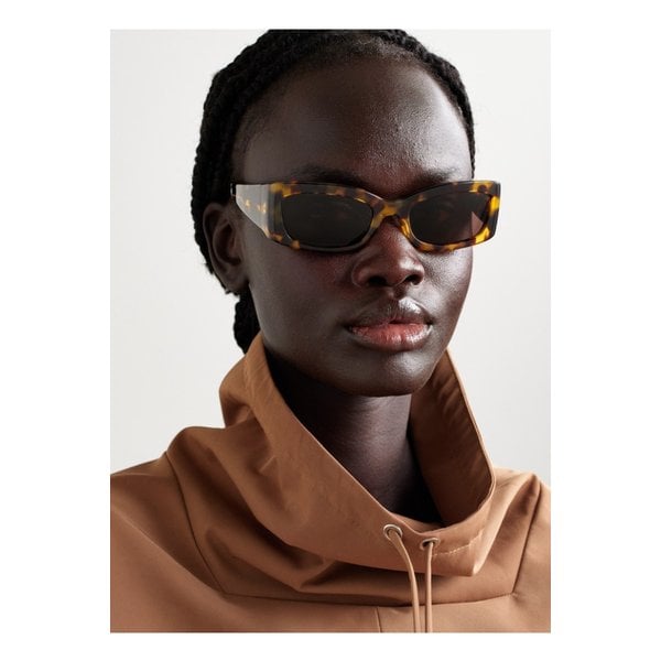 케이트 1989c 직사각 프레임 톨토이즈셸 아세테이트 선글라스 1647597355954004