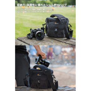 Lowepro 140AW II 2.9 L LP37207-PKK 카메라 숄더백 노바 컴팩트 액세서리 포켓 충실 레인 커버