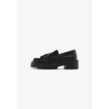 이스퀘어 5055037 Massimo Dutti WITH TASSELS - Slip-ons black