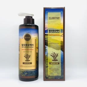 제주 감태샴푸 500ml 탈모증상완화 식약처 기능성 식물성 천연샴푸 두피영향 아일랜드스토리