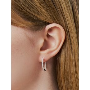 radiant cubic earring