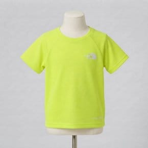 노스페이스 키즈 틴 선라이저 반팔 티 LIME NT7US41S