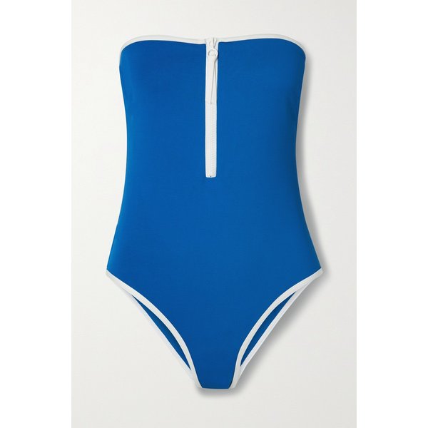 에레스 노틱 크롤 스트랩리스 스윔수트 블루 38063312420769674