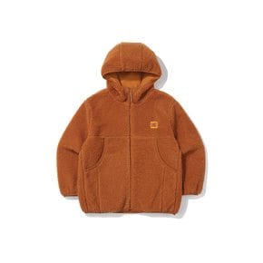 [공식]컬러 로고 플리스 자켓 키즈 ORANGE