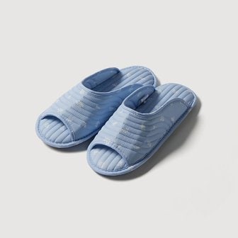 JAJU 퀼팅 워셔블 플로럴 거실화_250-265_블루 J616901000751