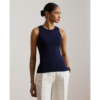 로렌 랄프 로렌 리브 니트 슬리브리스 스웨터(WMLRSWESCM20058410)