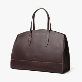 TBRM /ROOMY BRIEFCASE (CALF LEATHER)/수입 토트백/ DARK BROWN /TBF1M80000A51