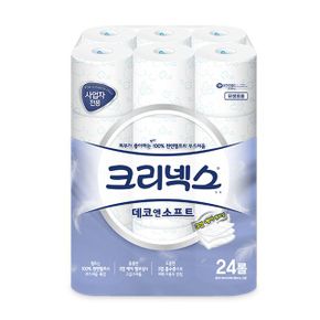 유한킴벌리 데코 소프트 무향 3겹 (24롤X30M)