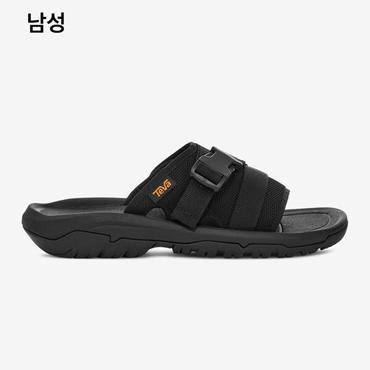 테바 (허리케인 버지 슬라이드) TEVA 발 볼 조절 가능한 남성 슬리퍼 STVM2316230-BLK