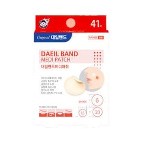 메디패취 원형밴드 방수밴드 메디폼 41매