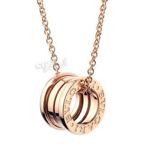 불가리 비제로원 목걸이 18K 로즈골드 335924 BVLGARI B.ZERO1 NECKLACE