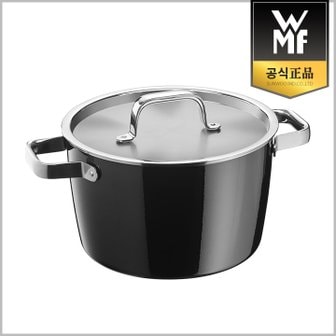 WMF 퓨전테크 아로마틱 블랙 높은 양수냄비 22cm