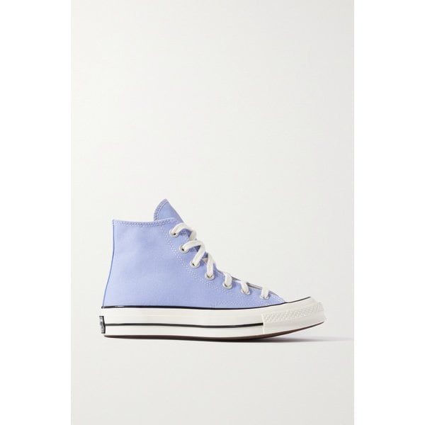 척 70 캔버스 하이 탑 스니커즈 퍼플 1647597305675665