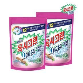 오투액션 베이킹소다 분말 표백제 리필 700g x2개