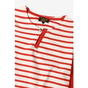 TERRA - Fancy stripes mariniere_RED_ LPTA0TS02W