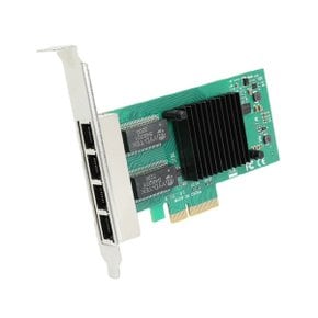 파워랜 4포트 랜카드 PCI -E 인텔칩셋 PL-I350-1G4