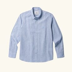 헨리코튼 블루 잔체크 셔츠 AQSAM24901BUX