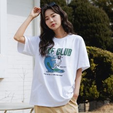 SURF CLUB MAN 오버핏 반팔티 AST4507 (3 COLOR)